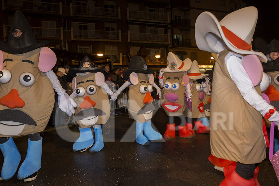 Rua del Carnaval de Les Roquetes del Garraf 2017